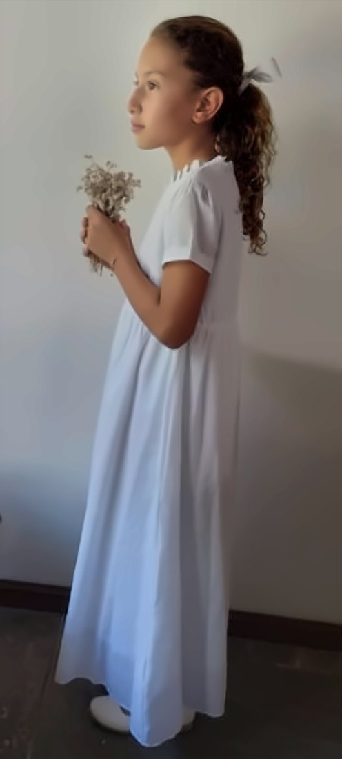 Vestido Carmen de perfil